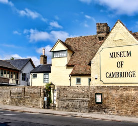 The Museum of Cambridge from the corner of Northampton Street