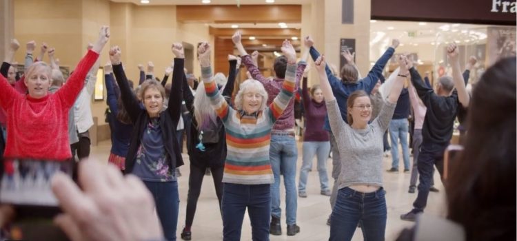 How easy is it to organise a flash mob? It takes more work than you would think…