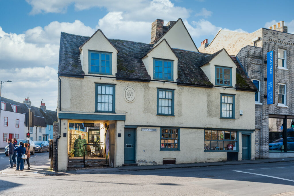 The Museum of Cambridge as viewed from Castle Street